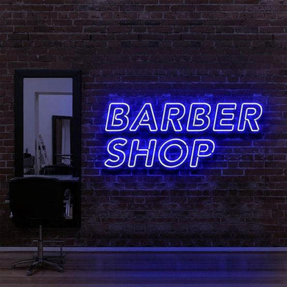 Bright Pink Barber Shop Led Neon Sign For Retro Barber Shop Wall Decor | Shineneon