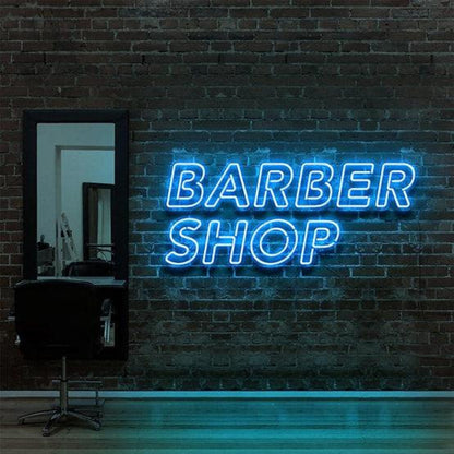 Bright Pink Barber Shop Led Neon Sign For Retro Barber Shop Wall Decor | Shineneon