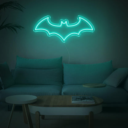 Bright Pink Batman Bat Led Neon Sign Home Decor | Shineneon