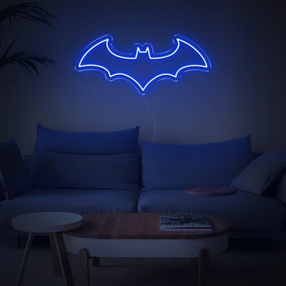 Bright Pink Batman Bat Led Neon Sign Home Decor | Shineneon