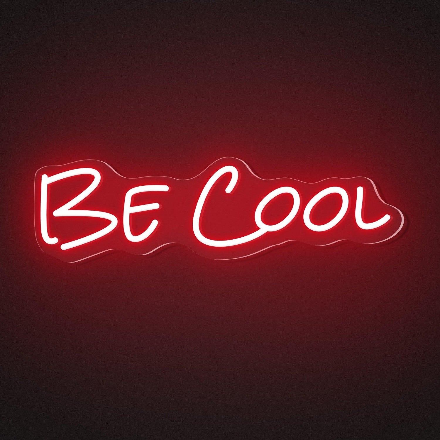 Bright Pink Be Cool Led Neon Sign For Bedroom Studio Cafe Wall Decor | Shineneon