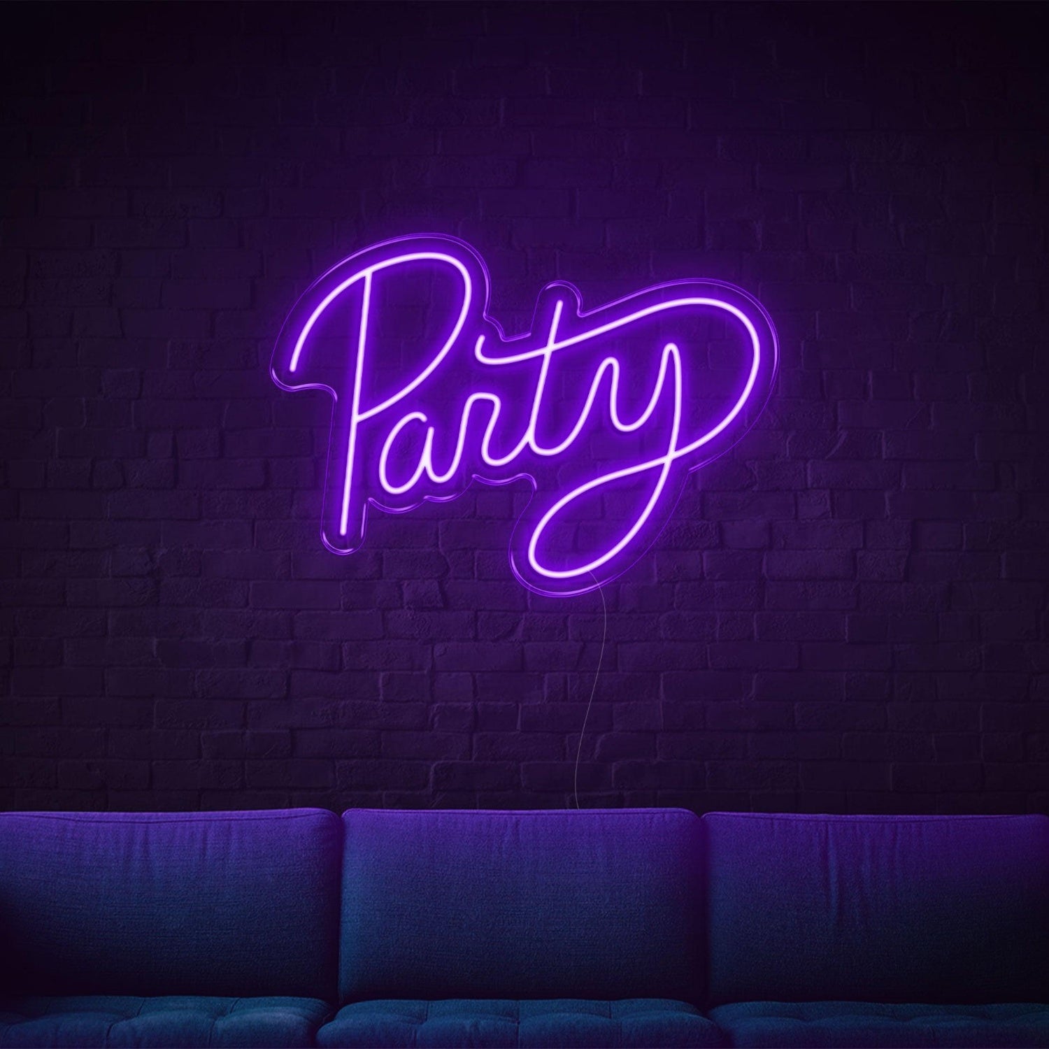 Bright Pink Handwritten Party Led Neon Sign For Home Bar Decor | Shineneon