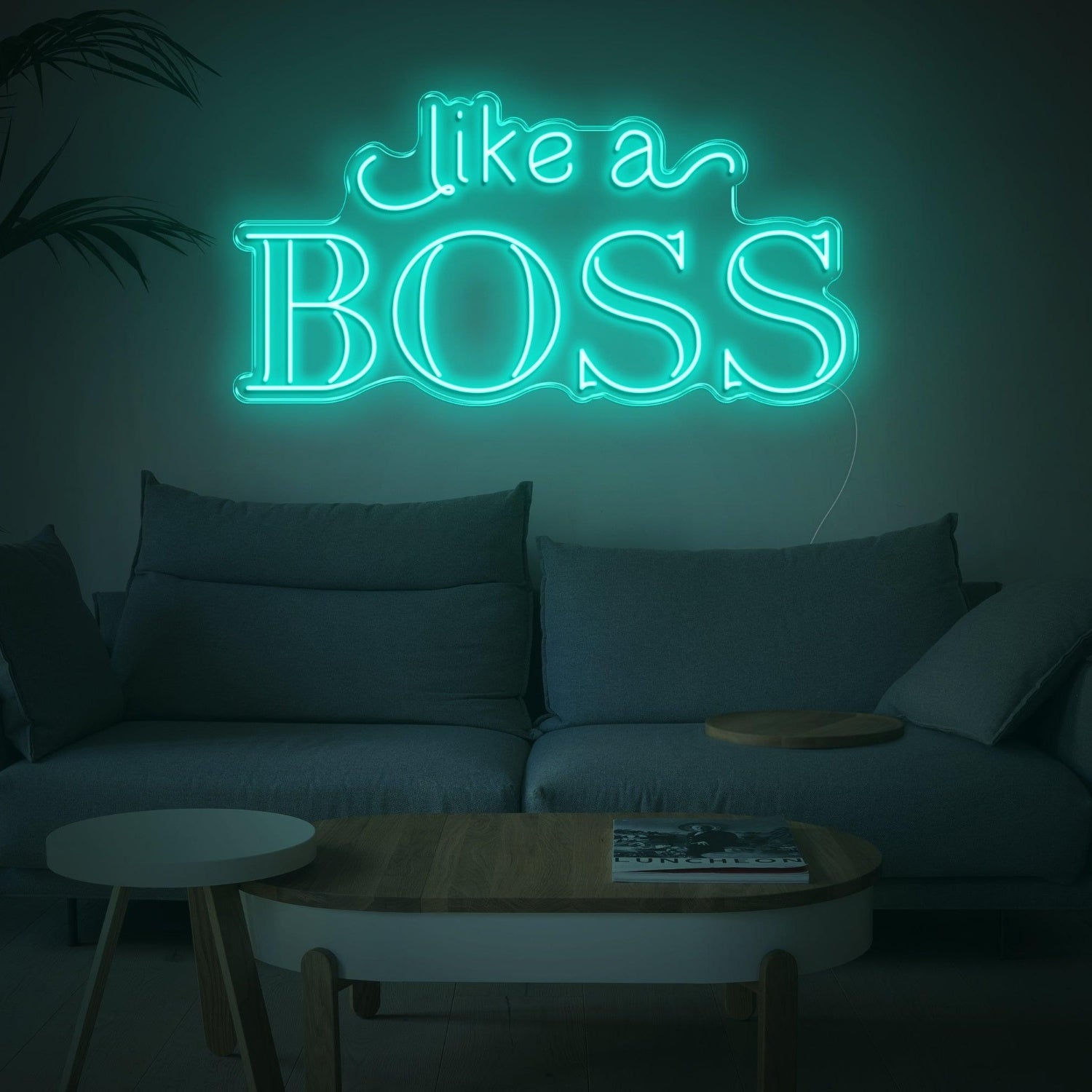 Bright Pink Like A Boss Led Neon Sign For Modern Home Decor | Shineneon