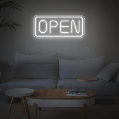 Bright Pink Open Led Neon Sign For Cafe And Home Decor | Shineneon