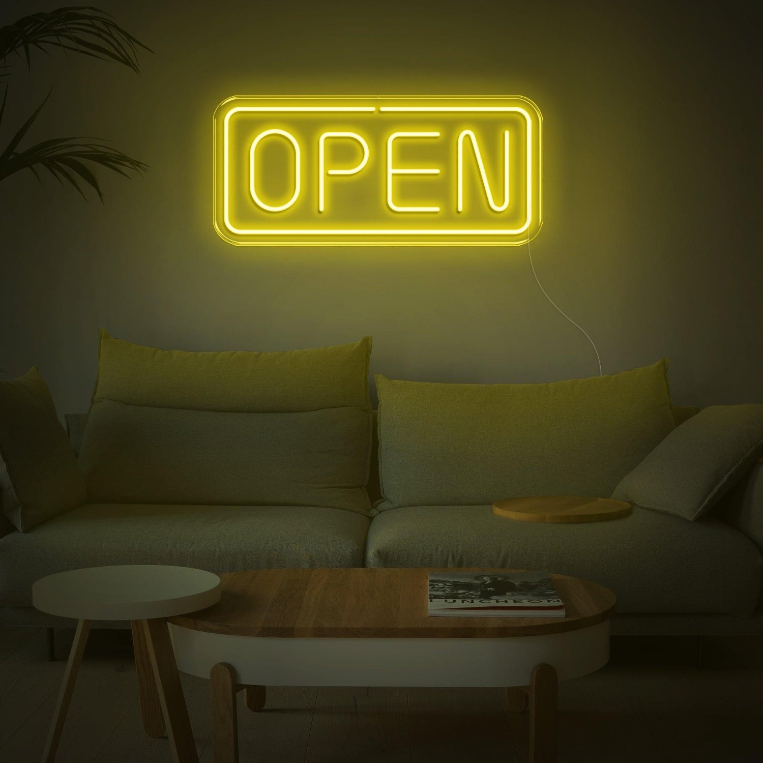 Bright Pink Open Led Neon Sign For Cafe And Home Decor | Shineneon