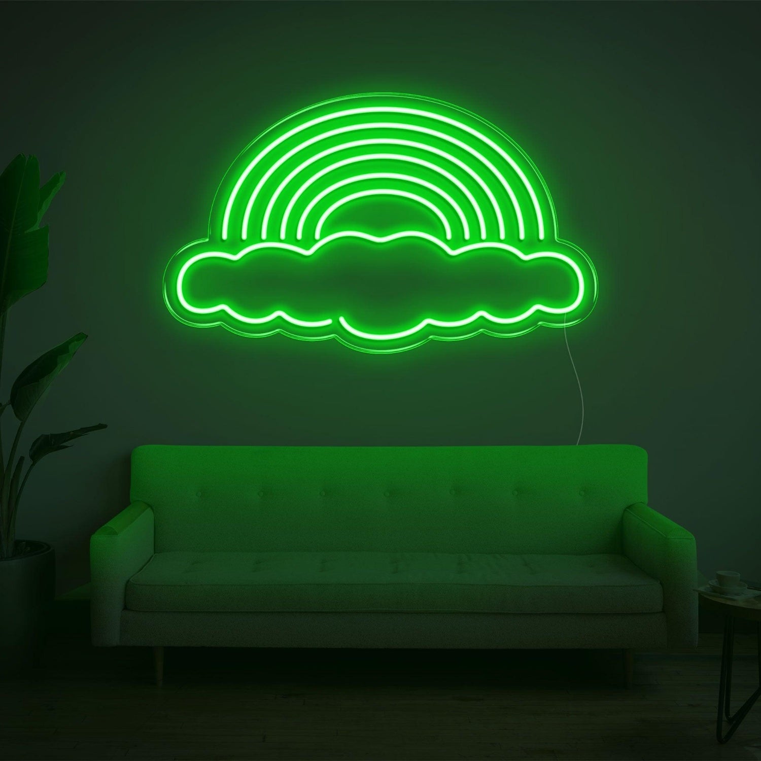 Bright Pink Rainbow Cloud Led Neon Sign For Modern Home Wall Decor | Shineneon