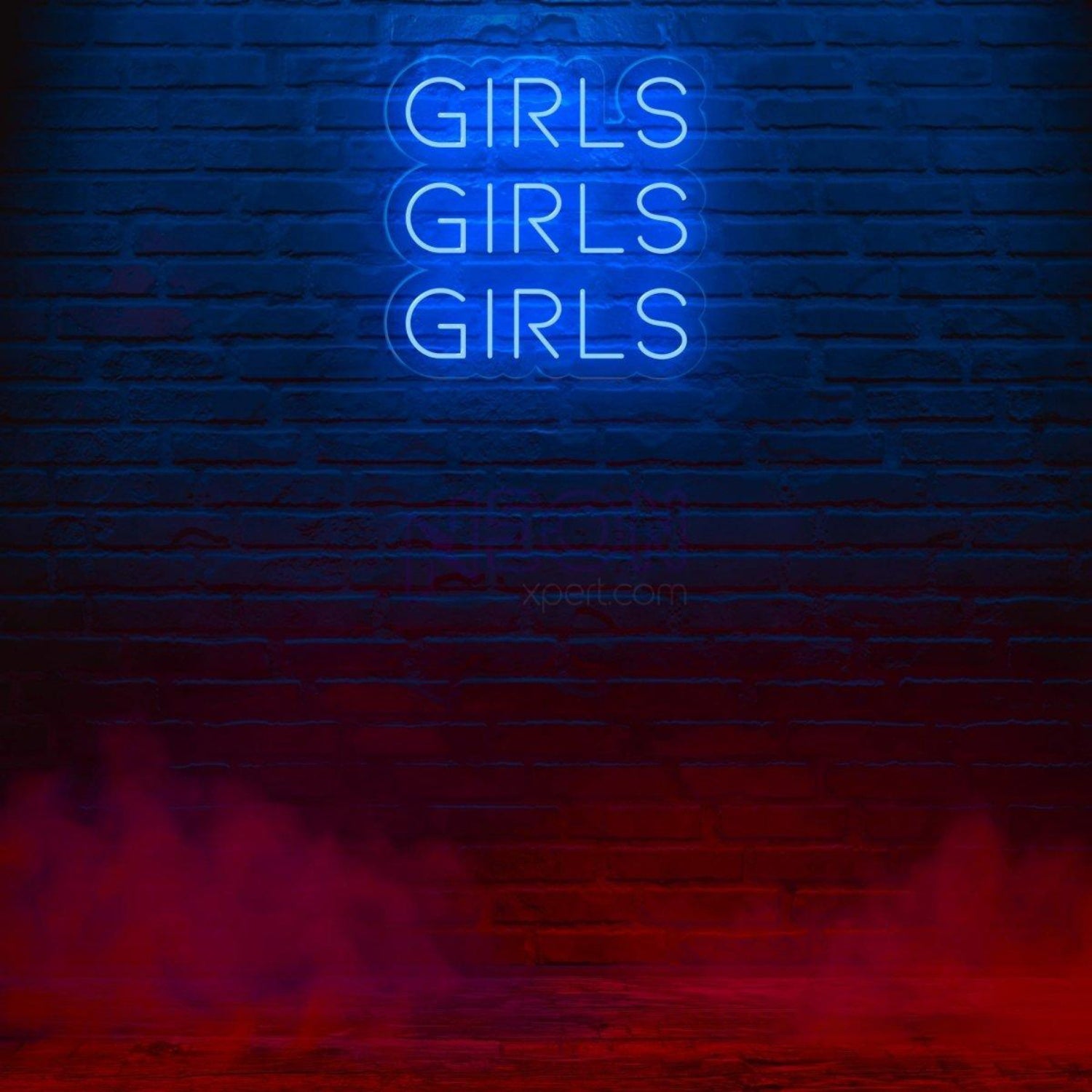 Bright Pink Trio Girls Led Neon Sign For Girls Bedroom Cafe Decor | Shineneon