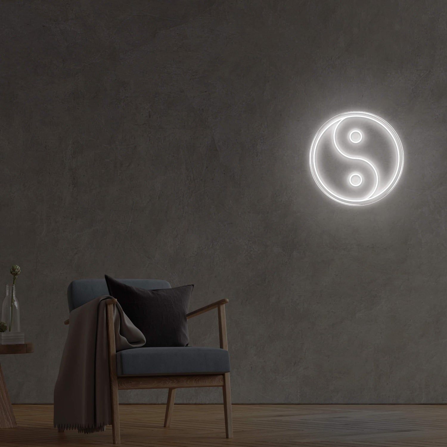 Bright Pink Yin Yang Led Neon Sign Modern Home Decor | Shineneon