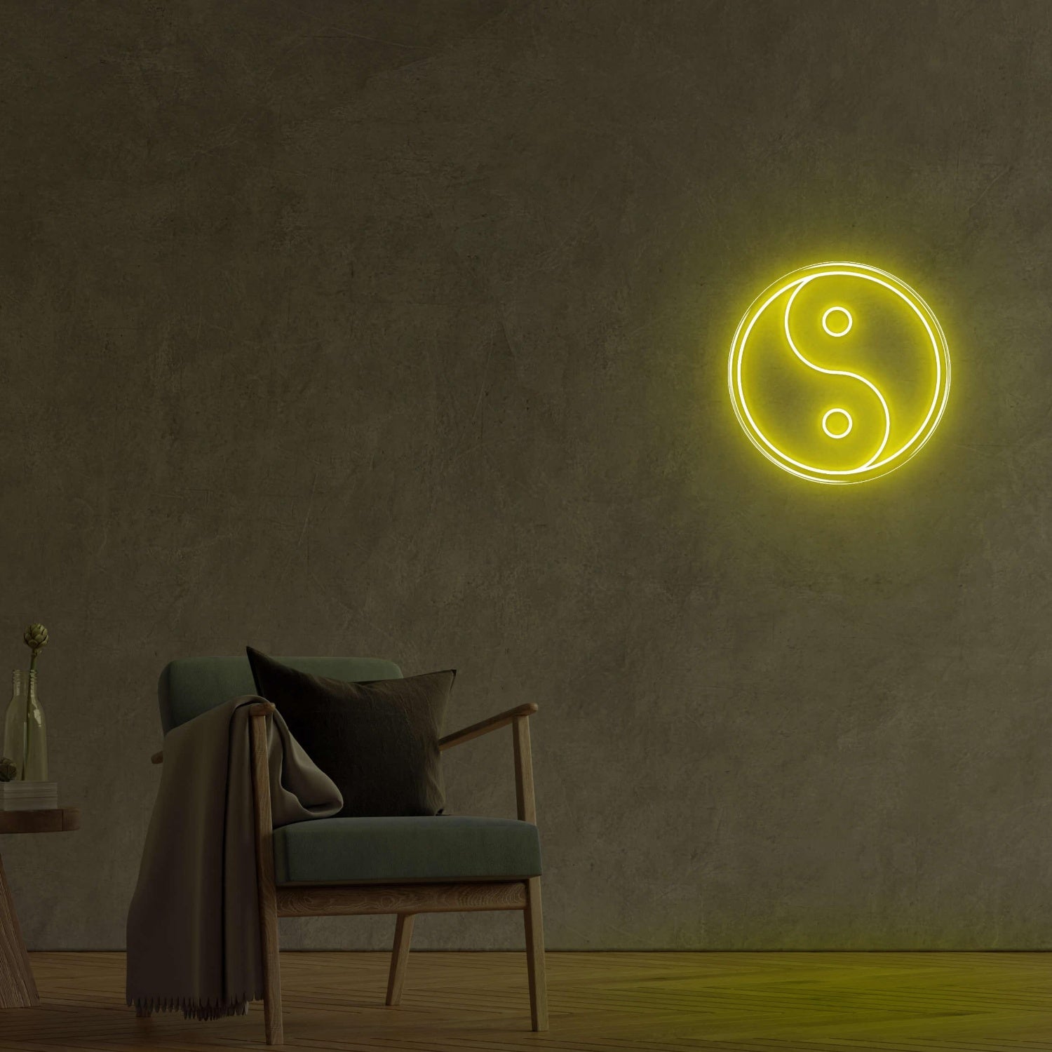 Bright Pink Yin Yang Led Neon Sign Modern Home Decor | Shineneon