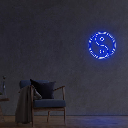 Bright Pink Yin Yang Led Neon Sign Modern Home Decor | Shineneon