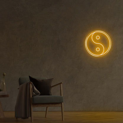 Bright Pink Yin Yang Led Neon Sign Modern Home Decor | Shineneon