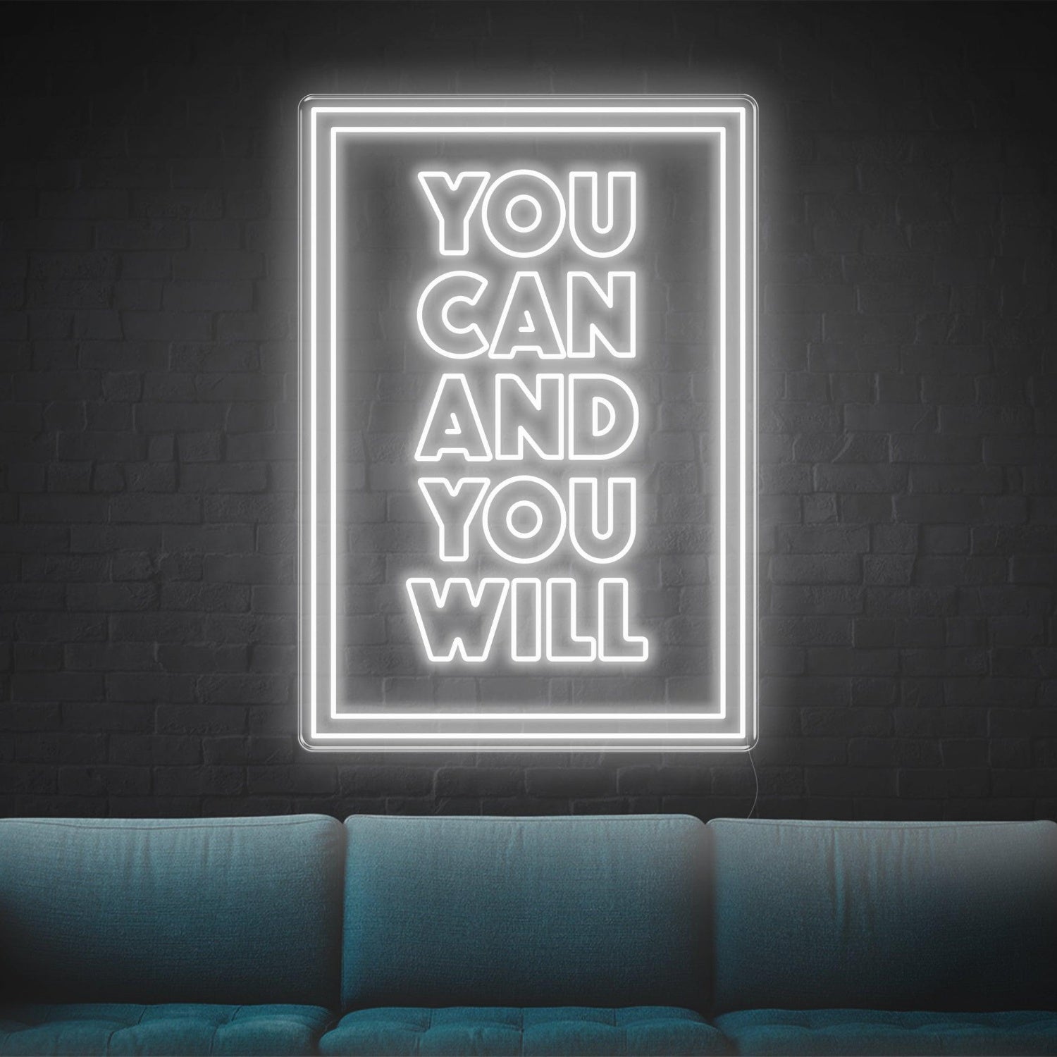 Bright Pink You Can And You Will Led Neon Sign For Home Decor | Shineneon