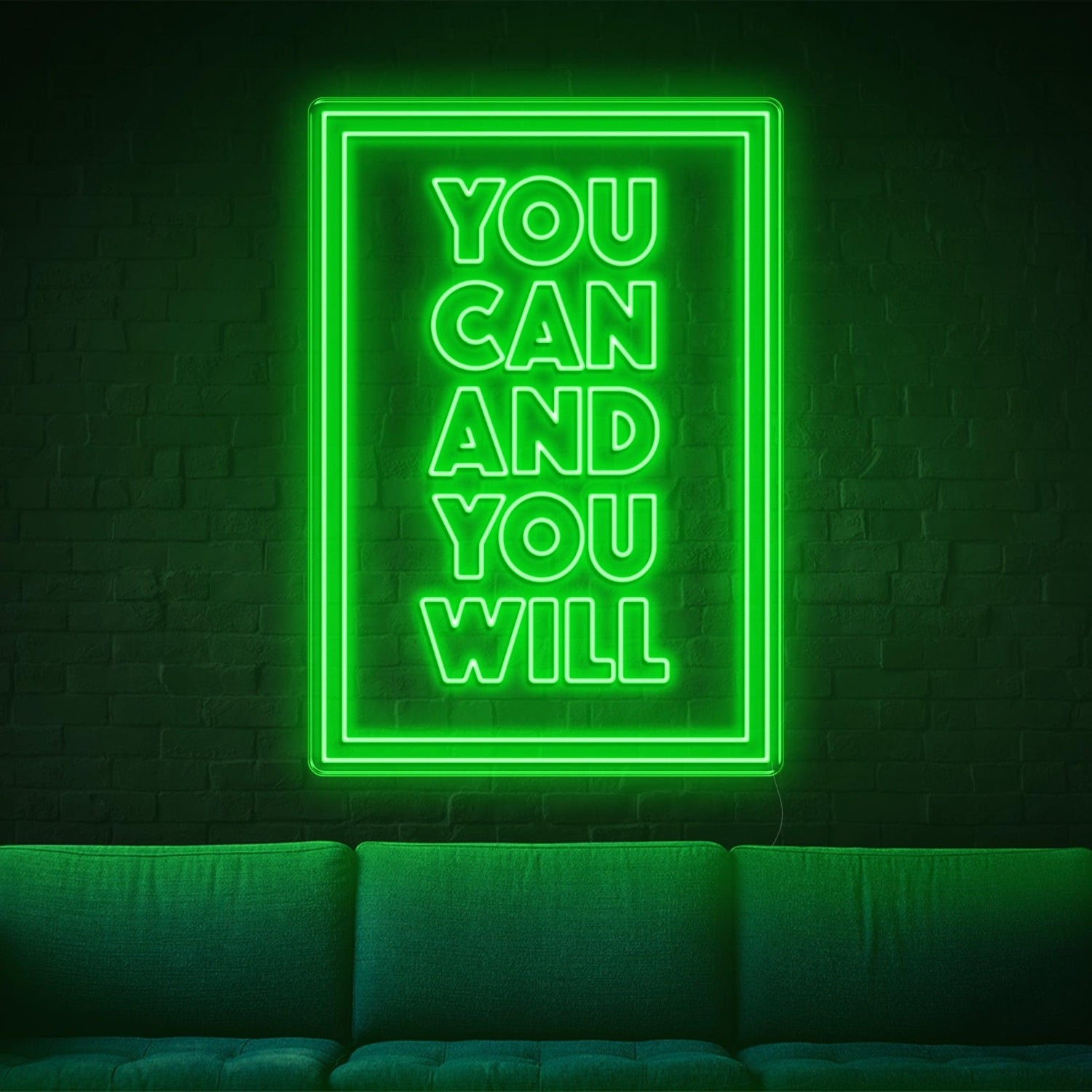 Bright Pink You Can And You Will Led Neon Sign For Home Decor | Shineneon