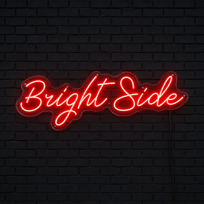 Bright Side LED Neon Sign - 01 Original Product Image