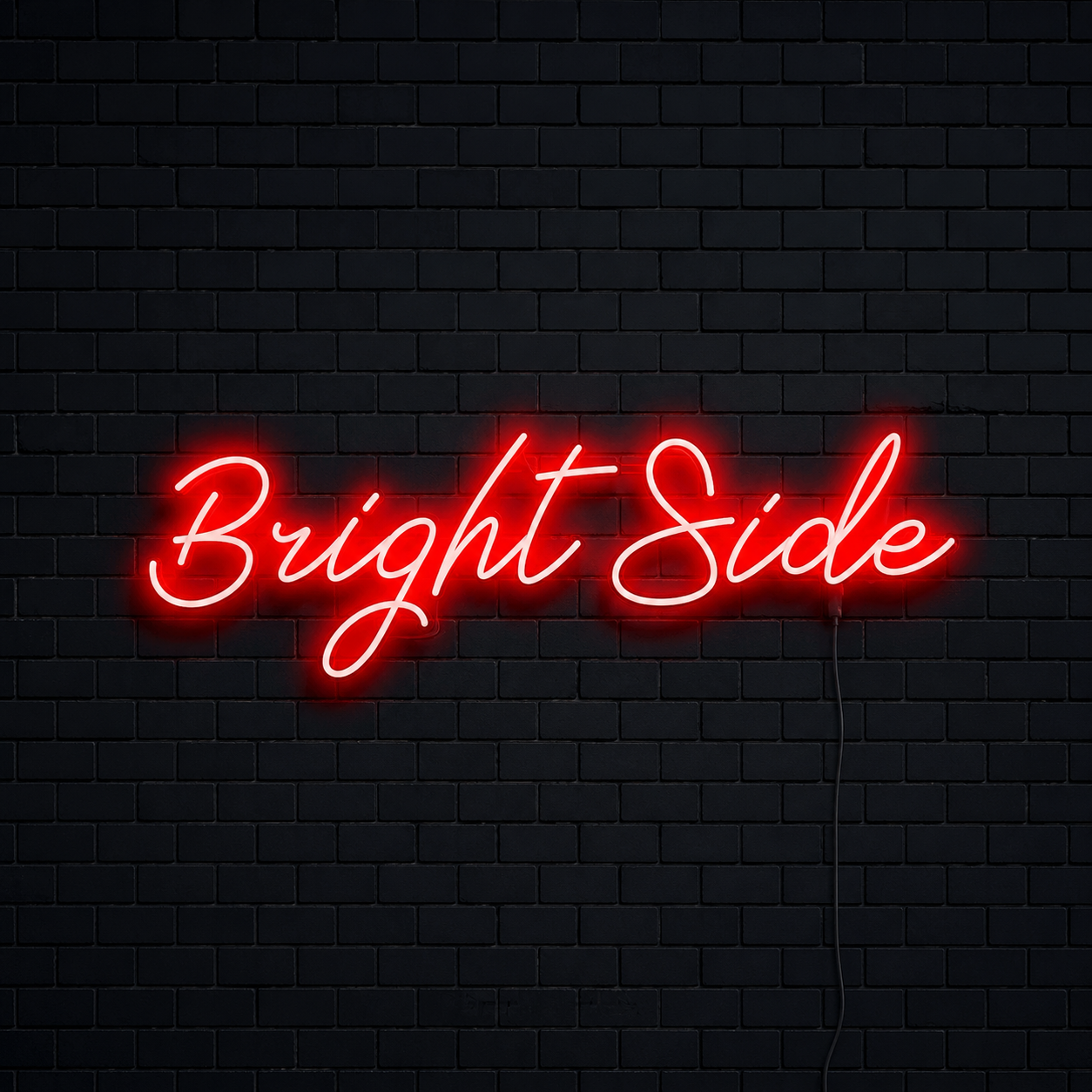 Bright Side LED Neon Sign Wall Neon Sign - 01 Original Product Image