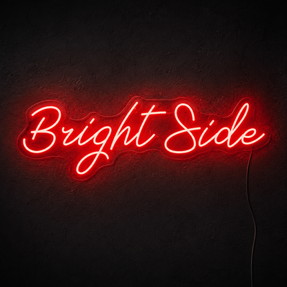 Bright Side LED Neon Sign Wall Neon Sign - 02 High-Converting Product Image
