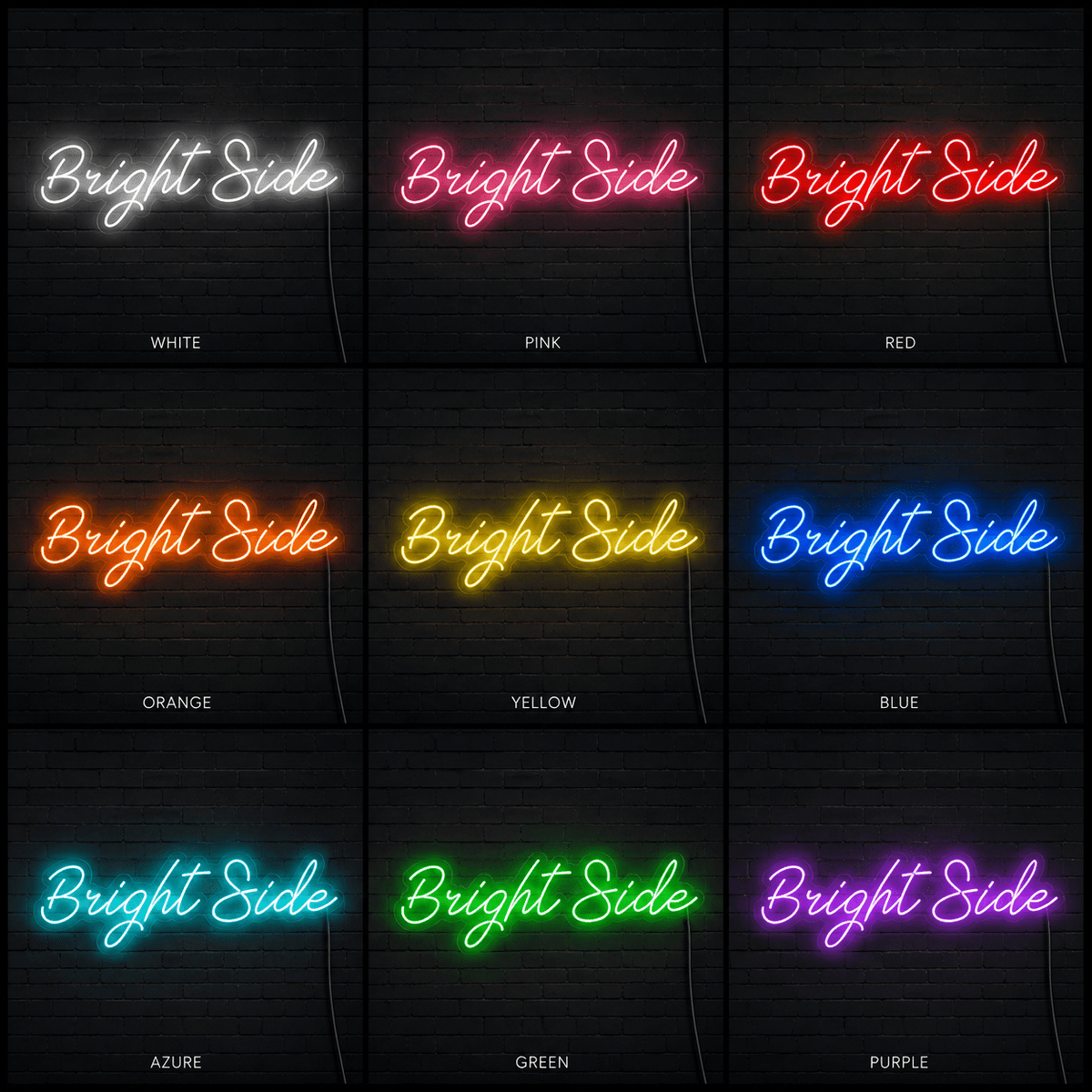 Bright Side LED Neon Sign Wall Neon Sign - Shineneon