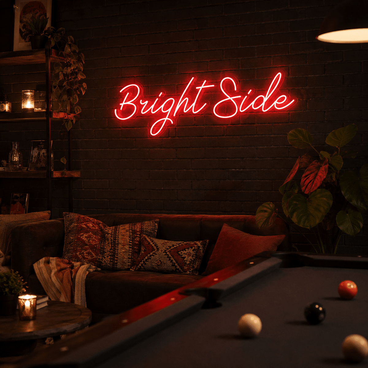 Bright Side LED Neon Sign Wall Neon Sign - Shineneon