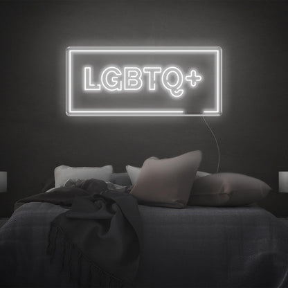 Bright Yellow Lgbtq+ Led Neon Sign For Bedroom Decor | Shineneon