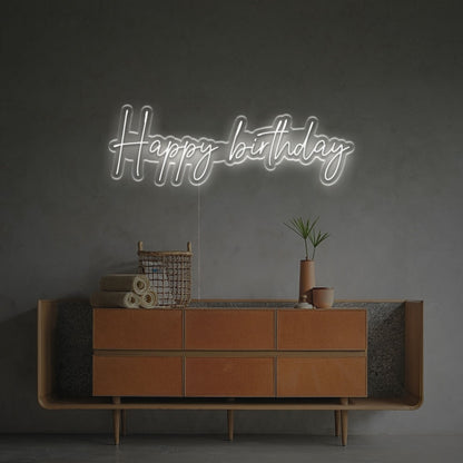 Brighten Celebrations Happy Birthday For Home Decor Led Neon Sign | Shineneon