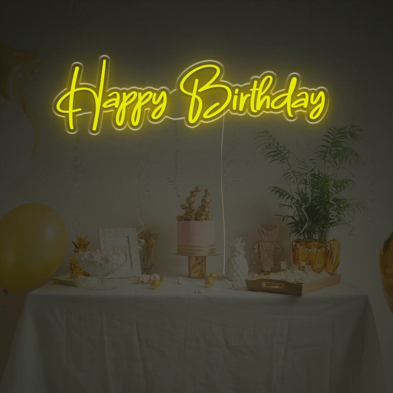 Brighten Celebrations Happy Birthday For Home Decor Led Neon Sign | Shineneon