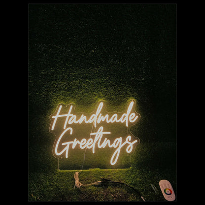 Brighten Up Homes Offices With The Handmade Greetings Led Neon Sign | Shineneon