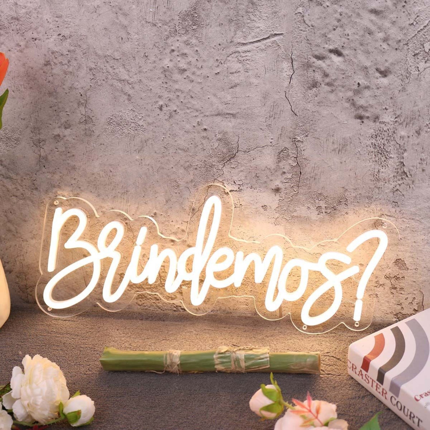 Brindemos Yellow Led Neon Sign - Shineneon