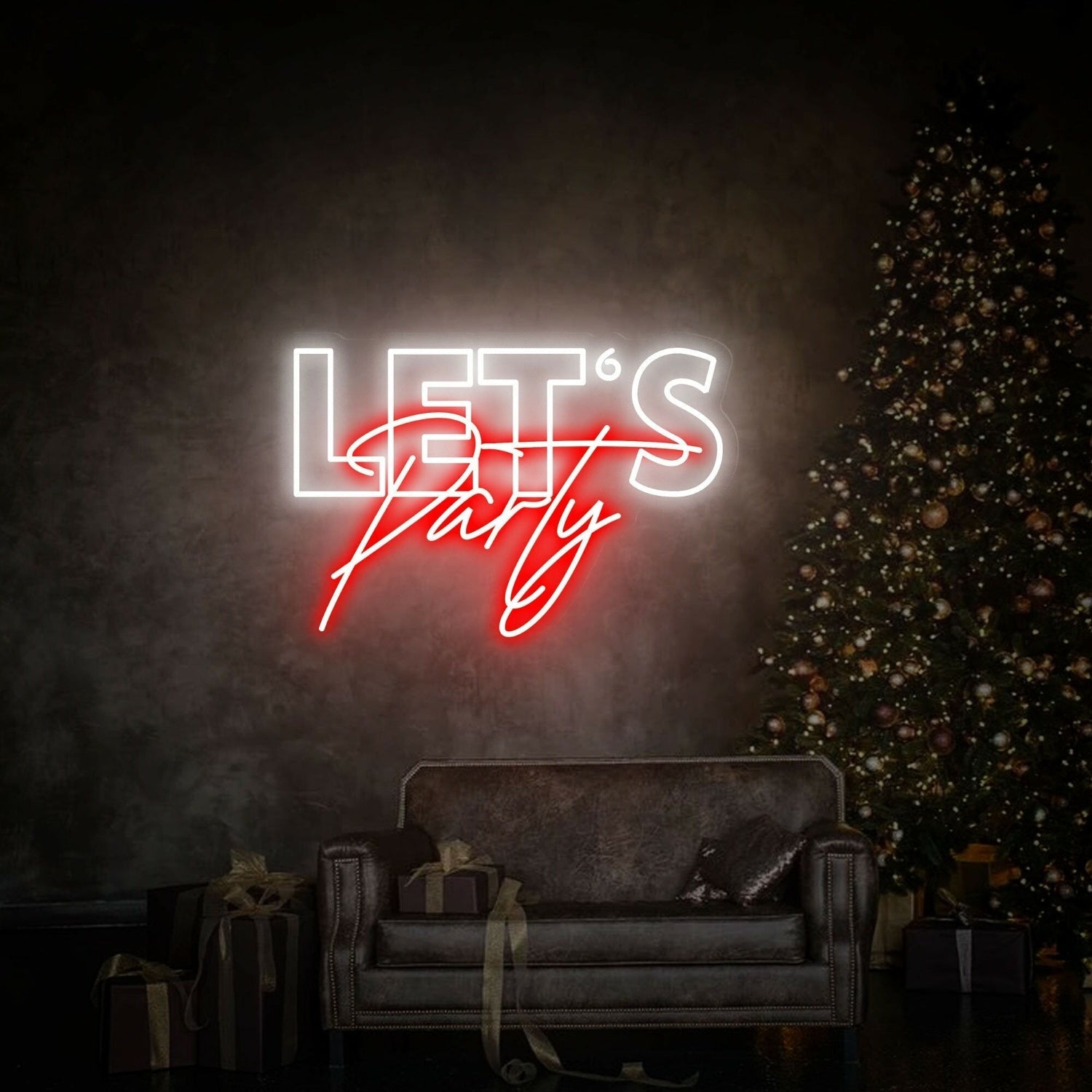 Bring Life To Your Celebrations Lets Party Led Neon Sign - Shineneon