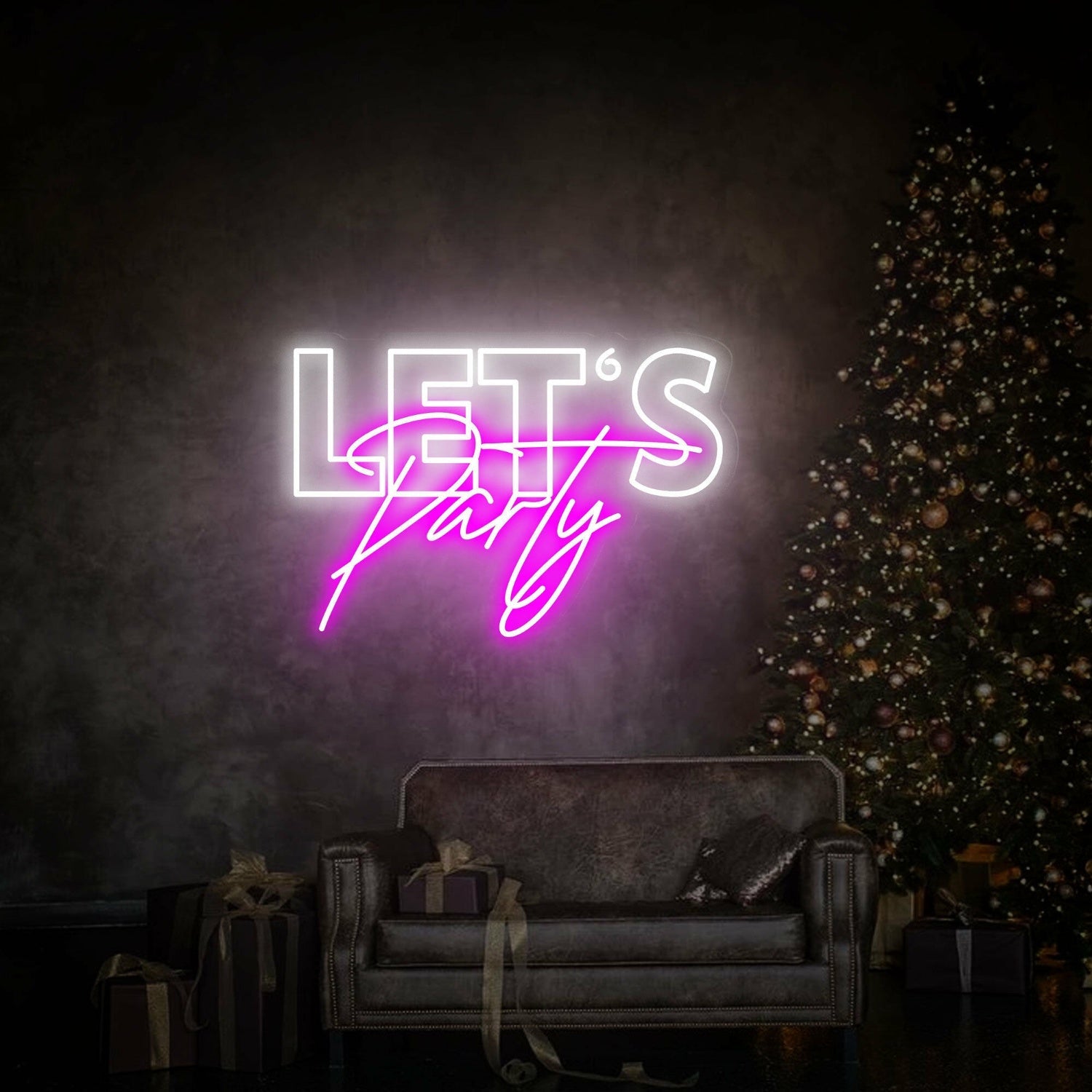 Bring Life To Your Celebrations Lets Party Led Neon Sign - Shineneon