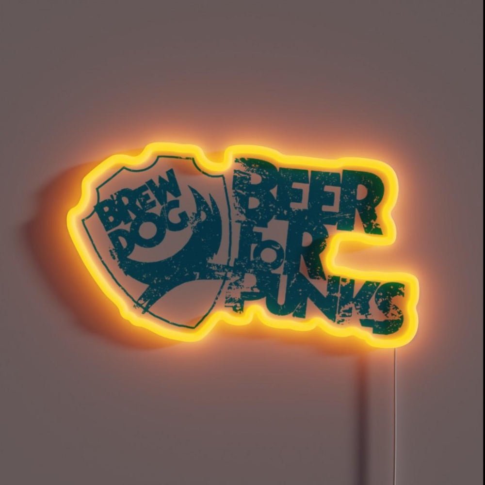 British For Punk Rgb Led Neon Sign - Shineneon