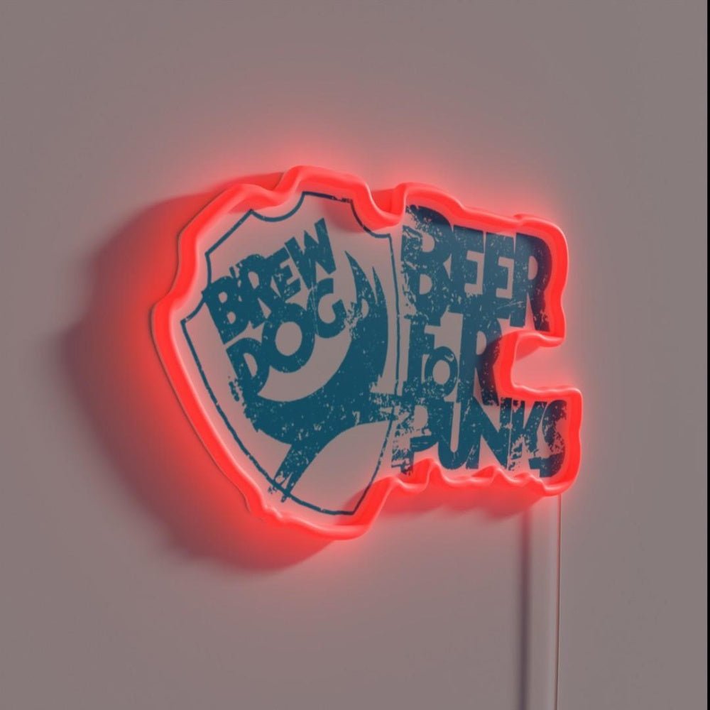 British For Punk Rgb Led Neon Sign - Shineneon