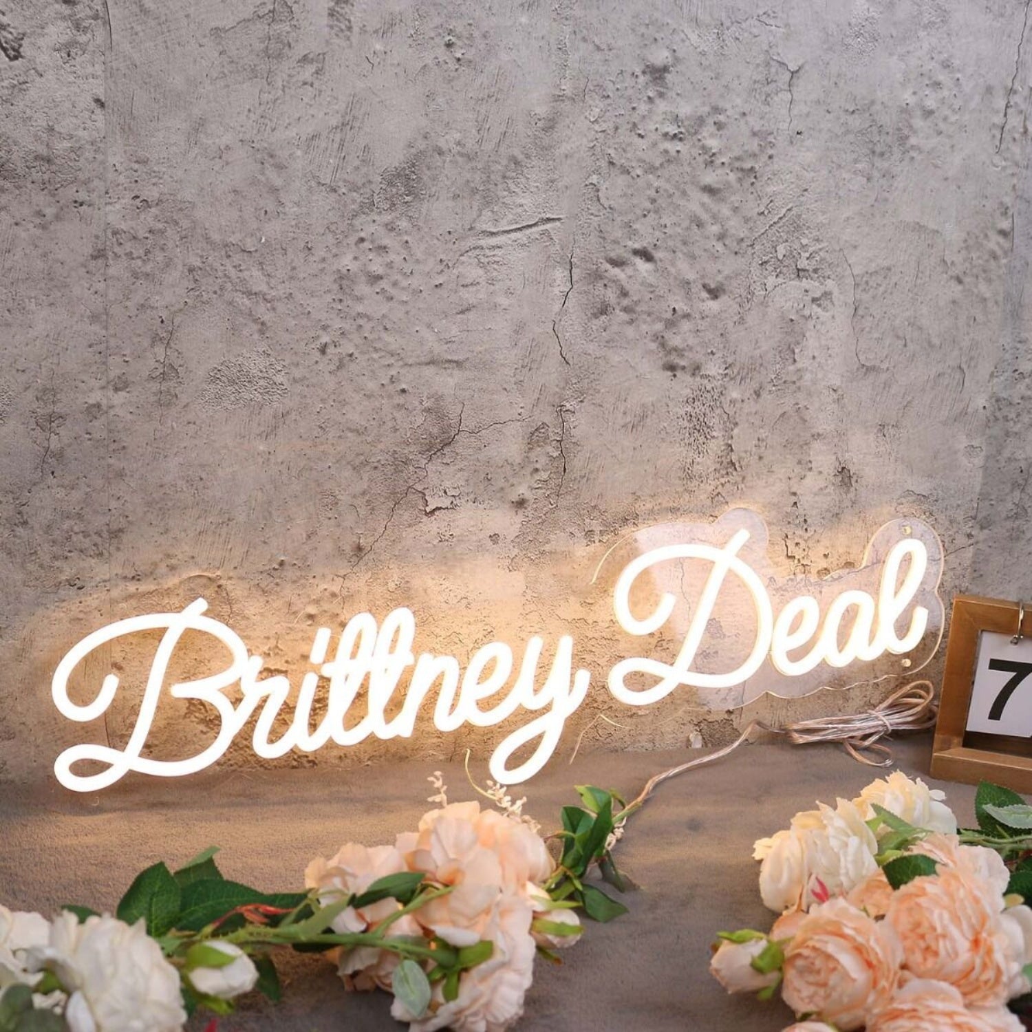 Brittney Deal Yellow Led Neon Sign - Shineneon