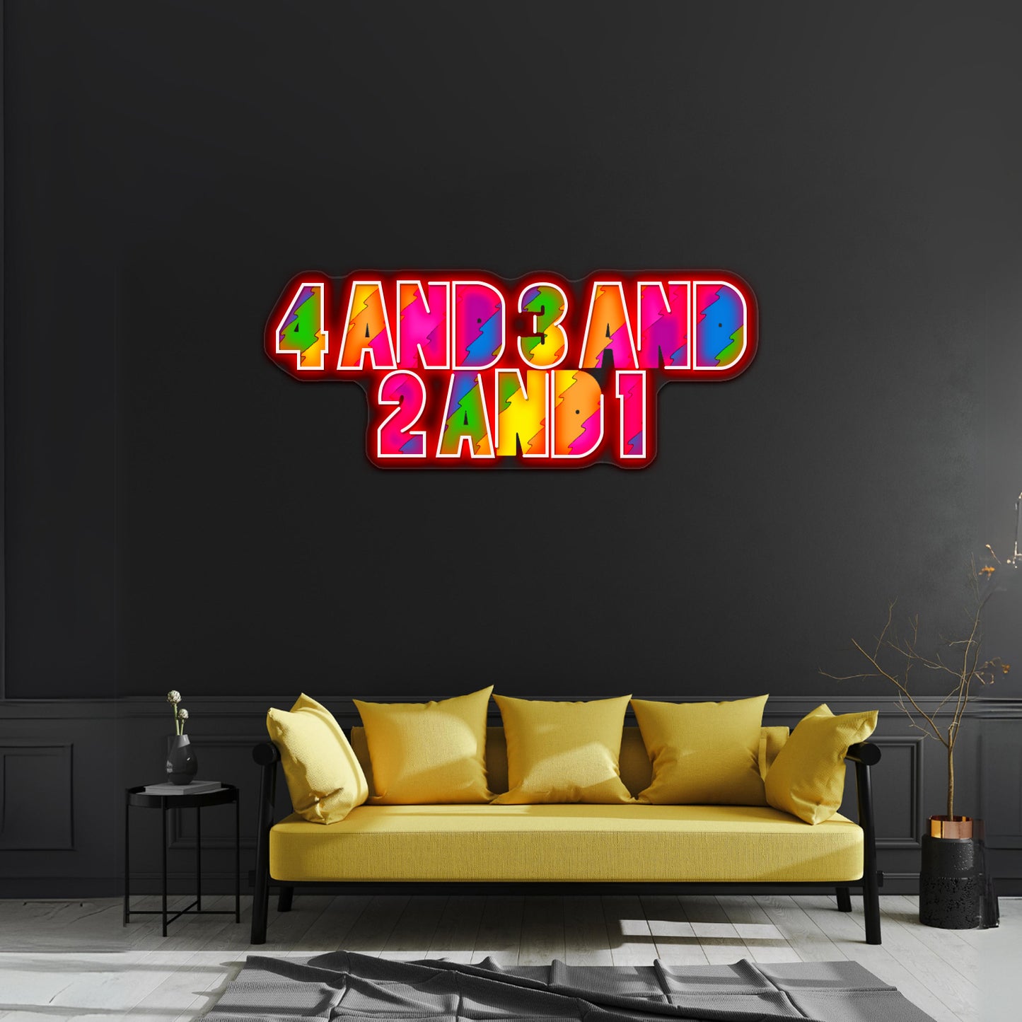 Broad City 4 3 2 1 Artwork Led Neon Sign