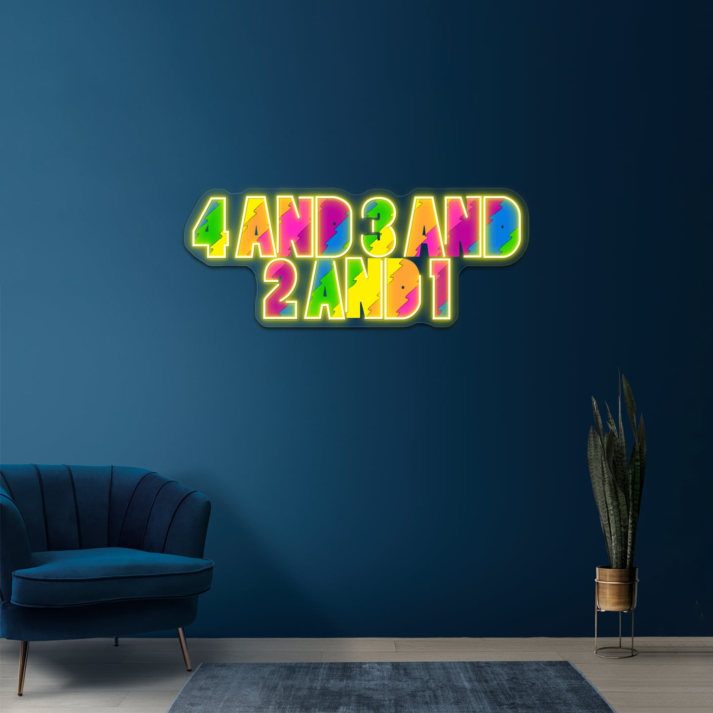 Broad City 4 3 2 1 Artwork Led Neon Sign