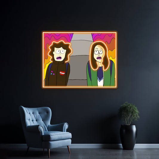 Broad City Mushrooms Wall Artwork Neon Signs