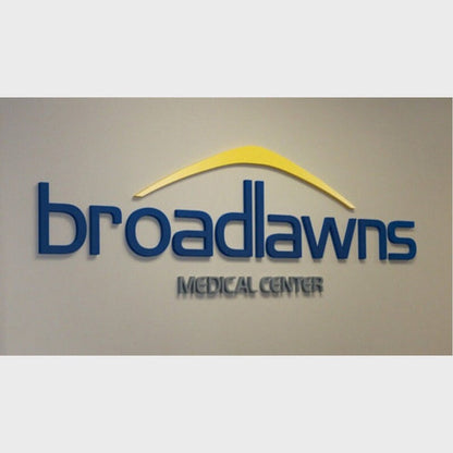 Broadlawns 3D Backlit Channel Letters Led Light Sign - Shineneon