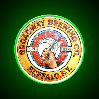 Broadway Brewery Beer Bar Decor Led Neon Sign Rgb Color - LED neon sign view 8