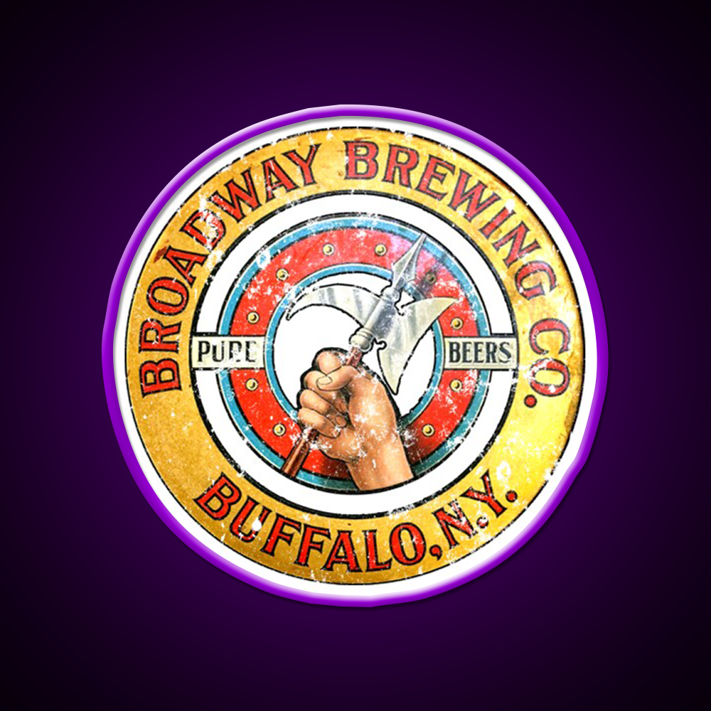 Broadway Brewery Beer Bar Decor Led Neon Sign Rgb Color - LED neon sign view 9