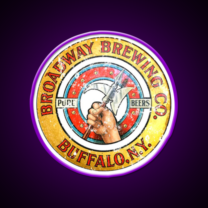 Broadway Brewery Beer Bar Decor Led Neon Sign Rgb Color - LED neon sign view 9