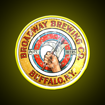 Broadway Brewery Beer Bar Decor Led Neon Sign Rgb Color - LED neon sign view 7