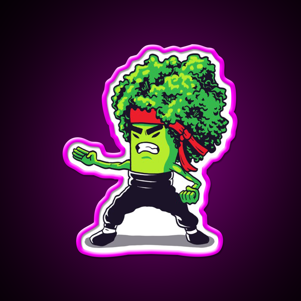 Brocco Lee Fast Food Led Neon Sign For Burger Place Rgb Color