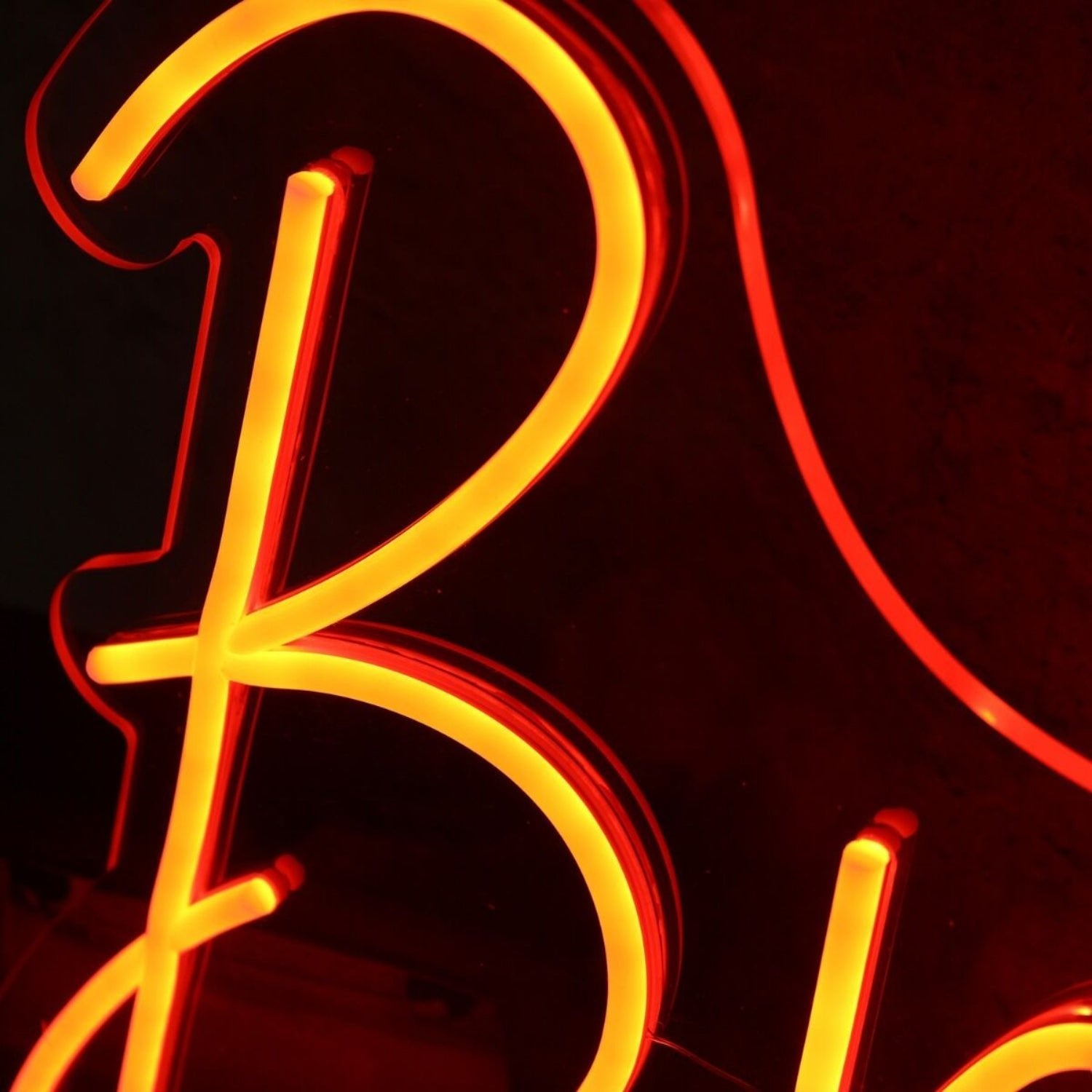 Brody Orange Led Neon Sign - Shineneon
