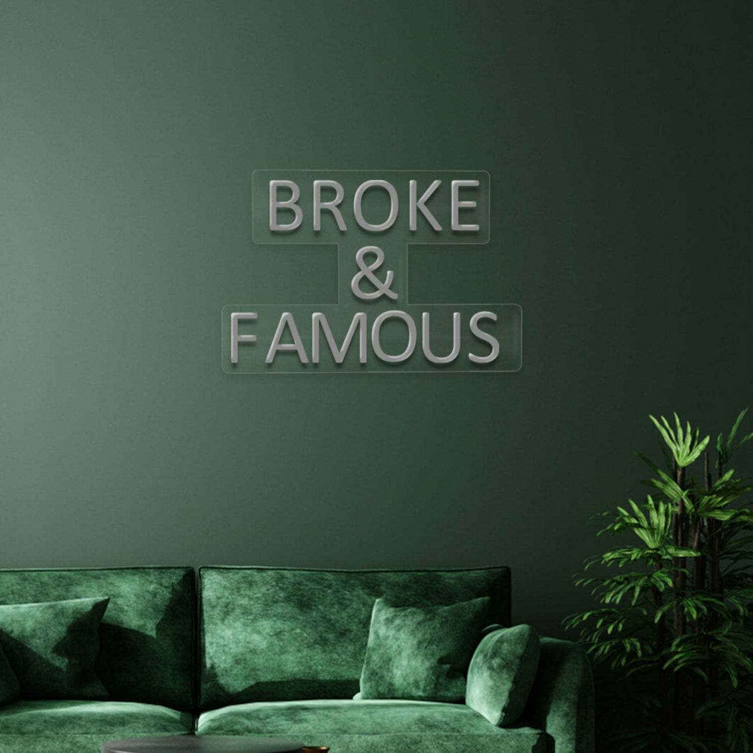 Broke Famous Neon Humor For Aspiring Stars | Shineneon