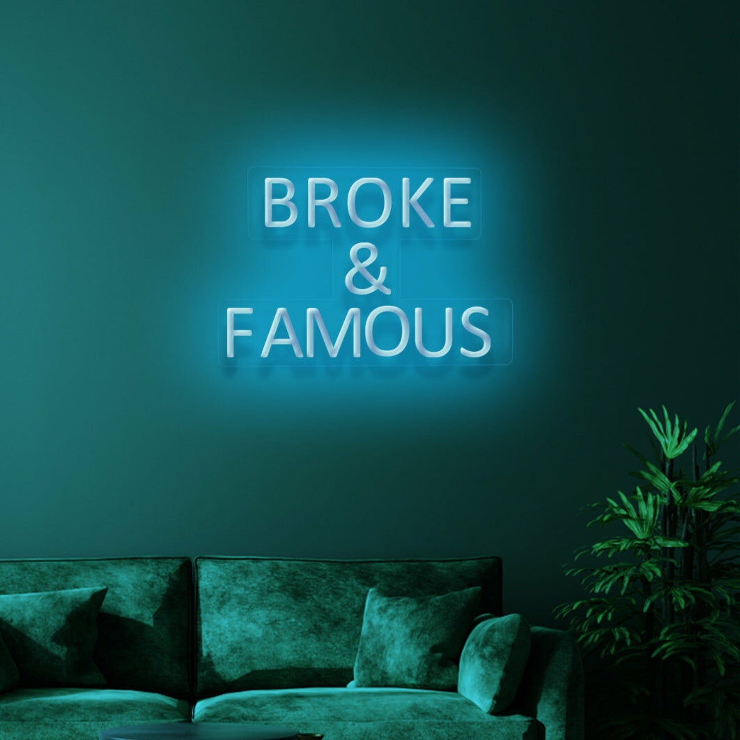 Broke Famous Neon Humor For Aspiring Stars | Shineneon