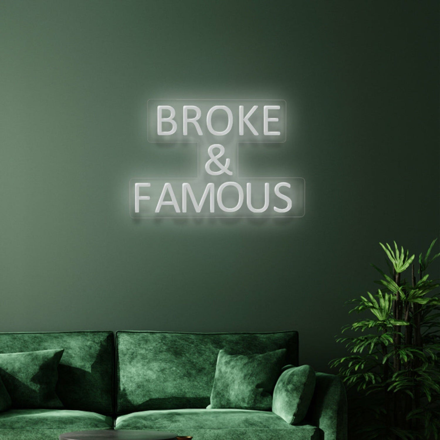 Broke Famous Neon Humor For Aspiring Stars | Shineneon