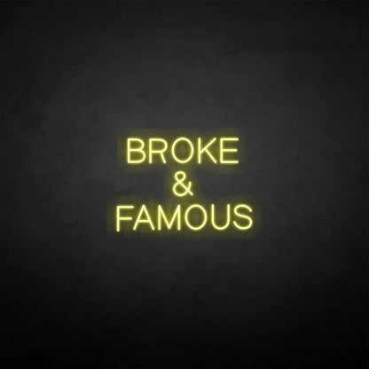 Broken Famous Neon Sign | Shineneon