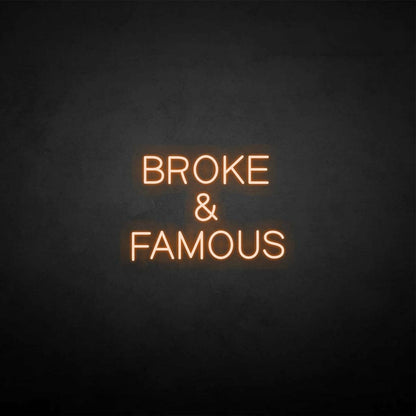 Broken Famous Neon Sign | Shineneon