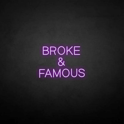 Broken Famous Neon Sign | Shineneon
