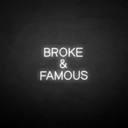 Broken Famous Neon Sign | Shineneon