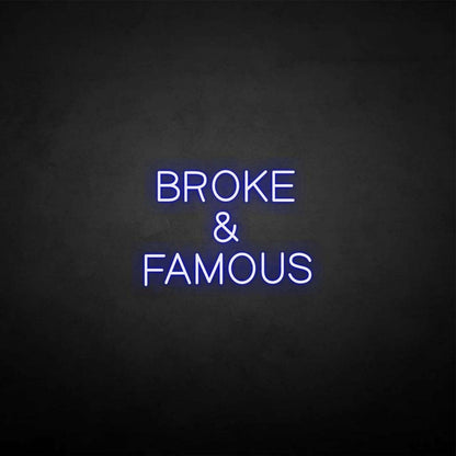Broken Famous Neon Sign | Shineneon